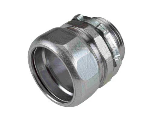 Conector de compresión rígido